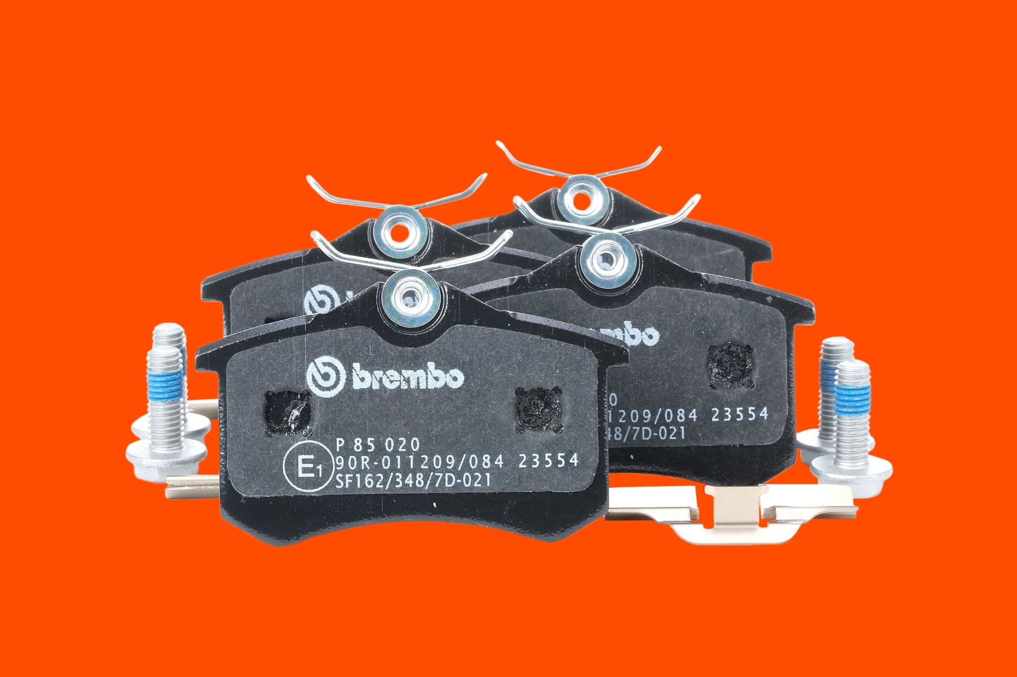 BREMBO Jeu de plaquettes de frein PRIME LINE Essieu arrière P 85 020 Kit de plaquettes de frein, frein à disque,Plaquettes de frein VW,AUDI,FORD