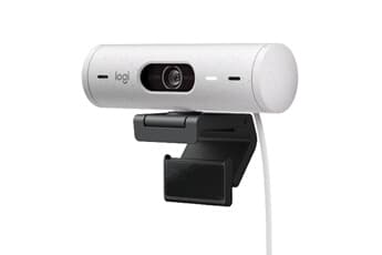 Brio 500 Webcam HD avec Deux Micros a Reduction de Bruit - Blanc